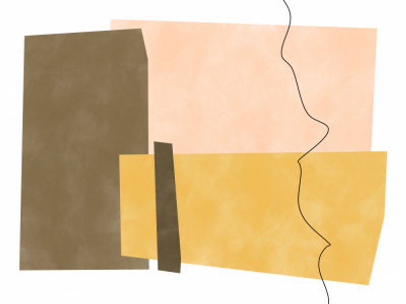 Geometric Shapes In Earthy Tones