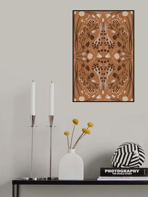 Folk Mirrored Botanicals - Earth Tones