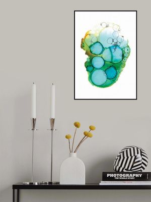 Organic Aqua Bubbles
