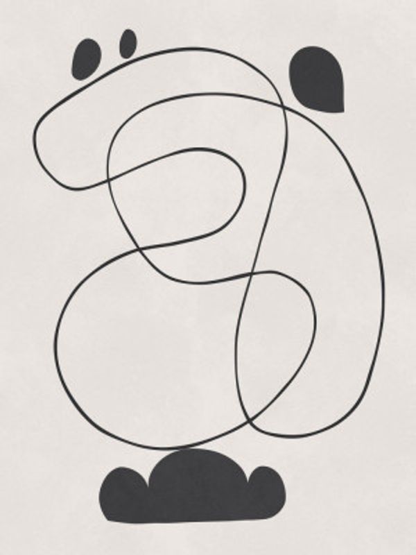 Expressionist forms and lines 16