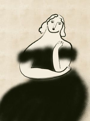 Minimalist Abstract Figure