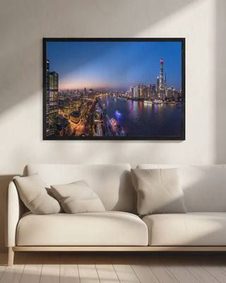 The Blue Hour in Shanghai