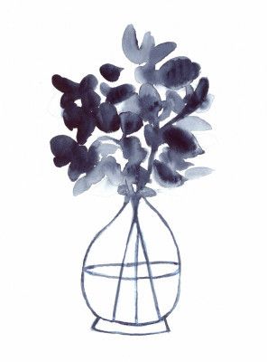 Indigo Bouquet I