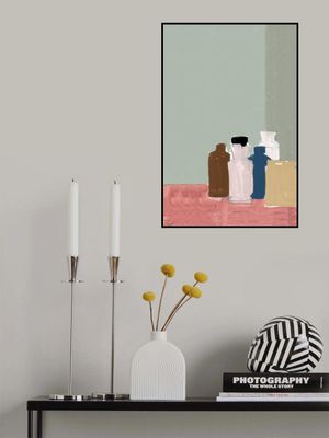 Vintage Clay Pots On Table 1