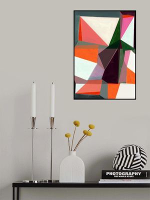 Geometric Abstract in Vibrant Hues