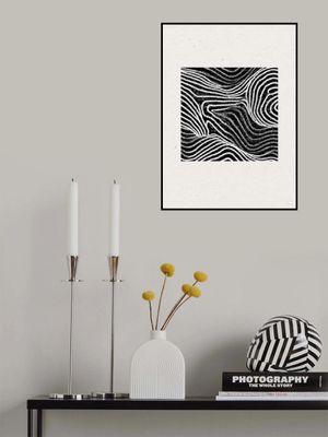 Black and White Waves