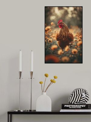 Rooster in Bloom