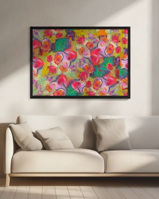 Repeatpattern Bouquethearts1a