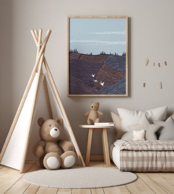 Rolling Japanese Hills