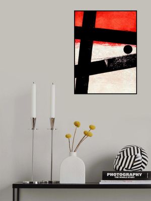 Bold Black Brushstrokes