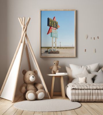 Mojave Desert California II on Film