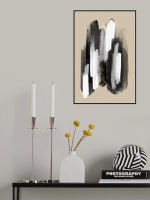 Monochrome Brushstrokes