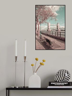 LONDON Thames Riverside &amp; Tower Bridge | urban vintage style