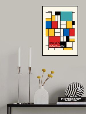 Bauhaus Geometric Design Retro