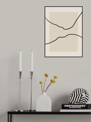 Soft Abstract Lines Art