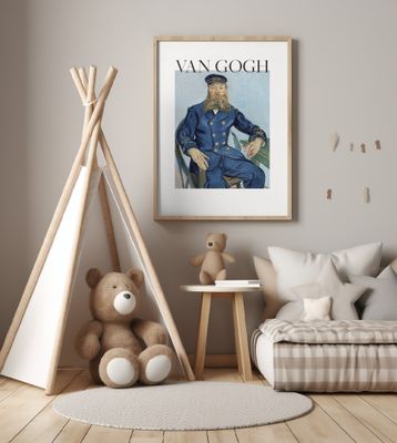 Portrait of the Postman Joseph Roulin (1888)