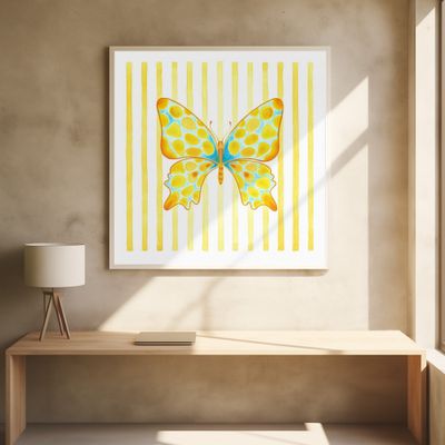 Golden Butterfly Stripes