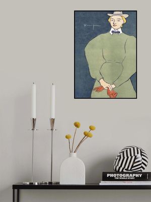 Woman Holding Gloves (1896)