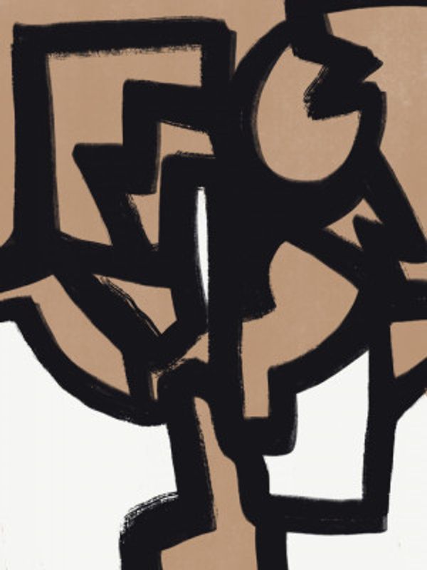 Bold line composition 07