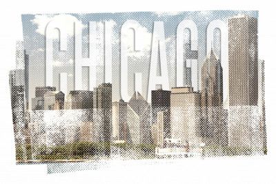 CHICAGO Skyline | Vintage