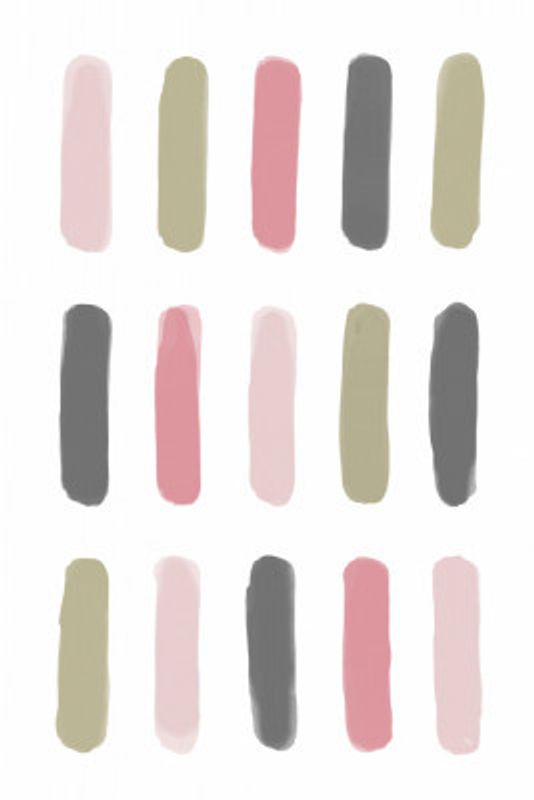 Vertical Brush Strokes In Soft Pastel Tones