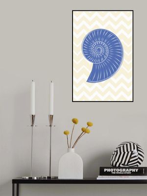 Blue Spiral Shell