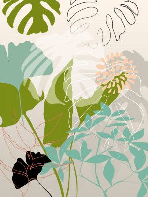 Leaves Line Boho3 Kopie