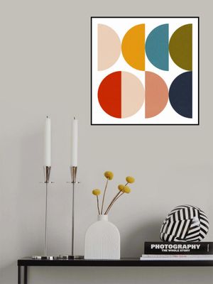 Mid Century Geometric Color Play