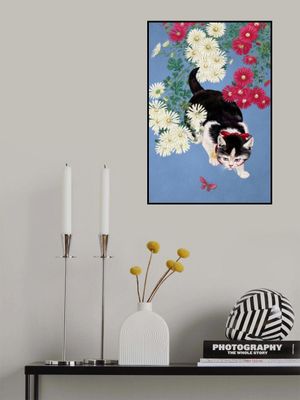 A Cat's Hunt for Butterflies