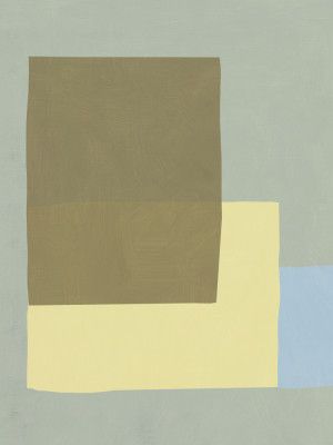 Geometric Shapes with a Muted Color Palette