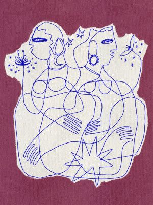 Two Intertwined Figures