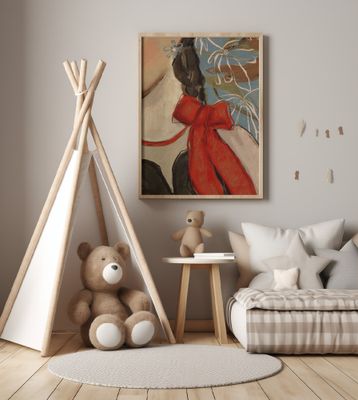 Scarlet Bow Elegance