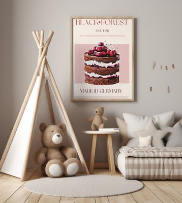 Black Forest Gateau Print