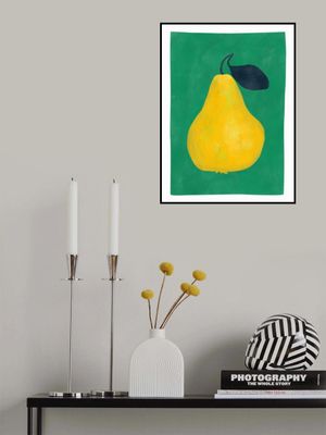 Minimalist Yellow Pear