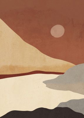 Minimal Art Landscape