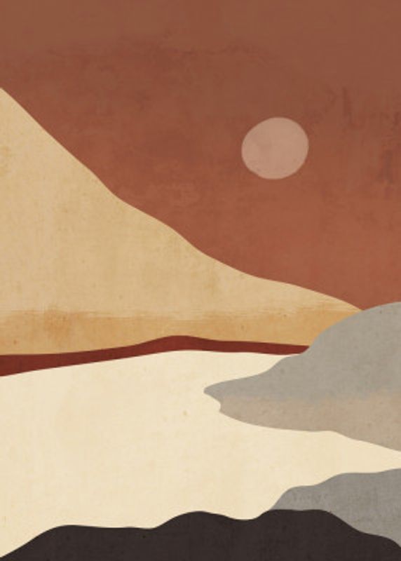 Minimal Art Landscape