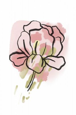 Botanical Pink Green 4