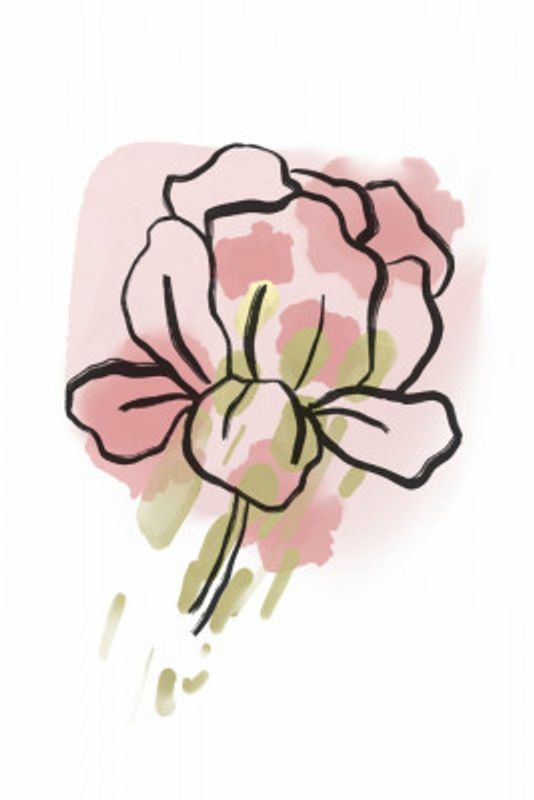 Botanical Pink Green 4