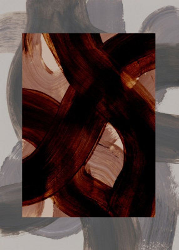 Abstract Brush Strokes 150