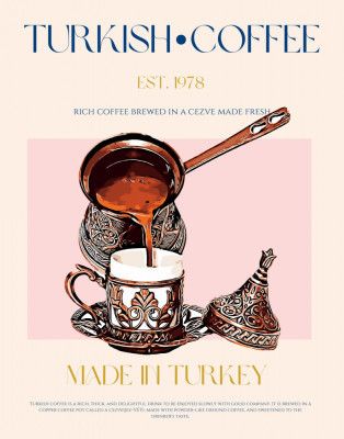 Turkish Coffee Print
