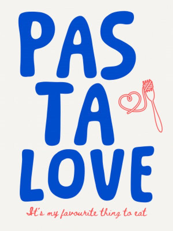 Pastalove - blau/rot