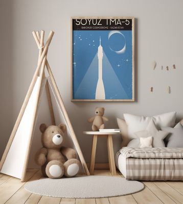 Soyuz TMA-5 Space Art
