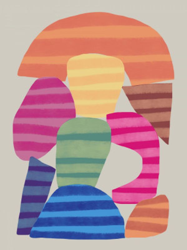 Vibrant Geometric Shapes