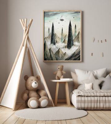 Ethereal Peaks: A Journey Beyond