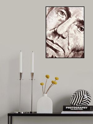 Dollar Bil Eyes Portrtait