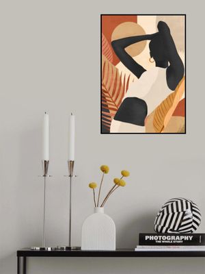 Silhouette of a Person Walking