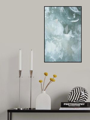 Green and White Acrylic