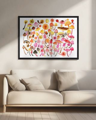 Forest Psychedelic Mushrooms