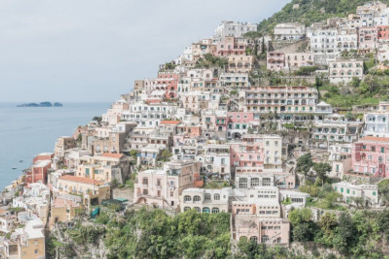 View On Positano, Amalfi Coast In Italy