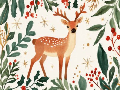 Enchanted Forest Deer